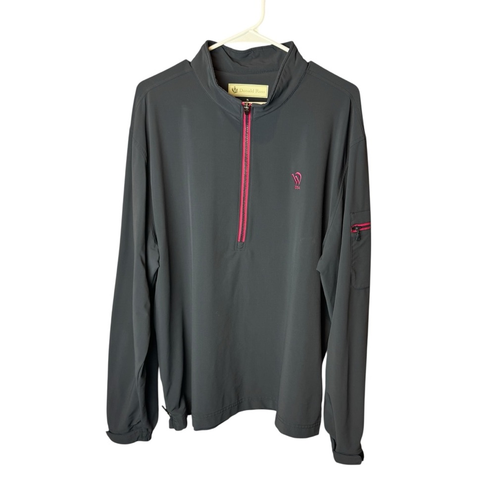 Donald Ross Performance Nylon 1/2 Zip Pullover Top - Westwood Country Club 1954